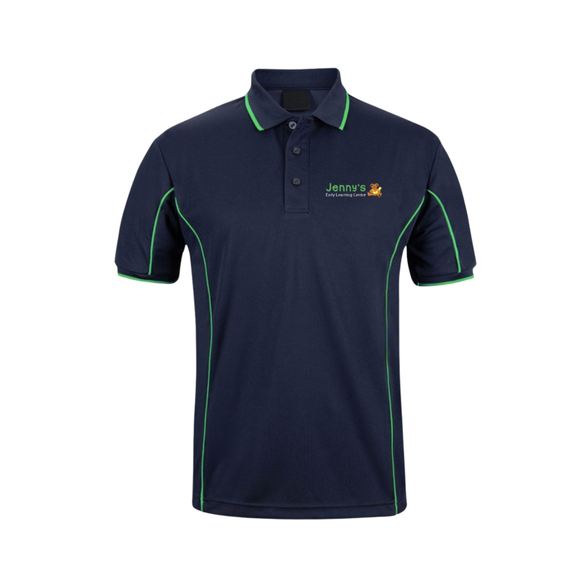 Picture of Jenny’s Mens Podium Short Sleeve Polo Shirt - Navy